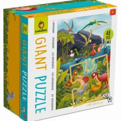 Ludattica GIGANT PUZZLE – puzzle podłogowe – DINOZAURY