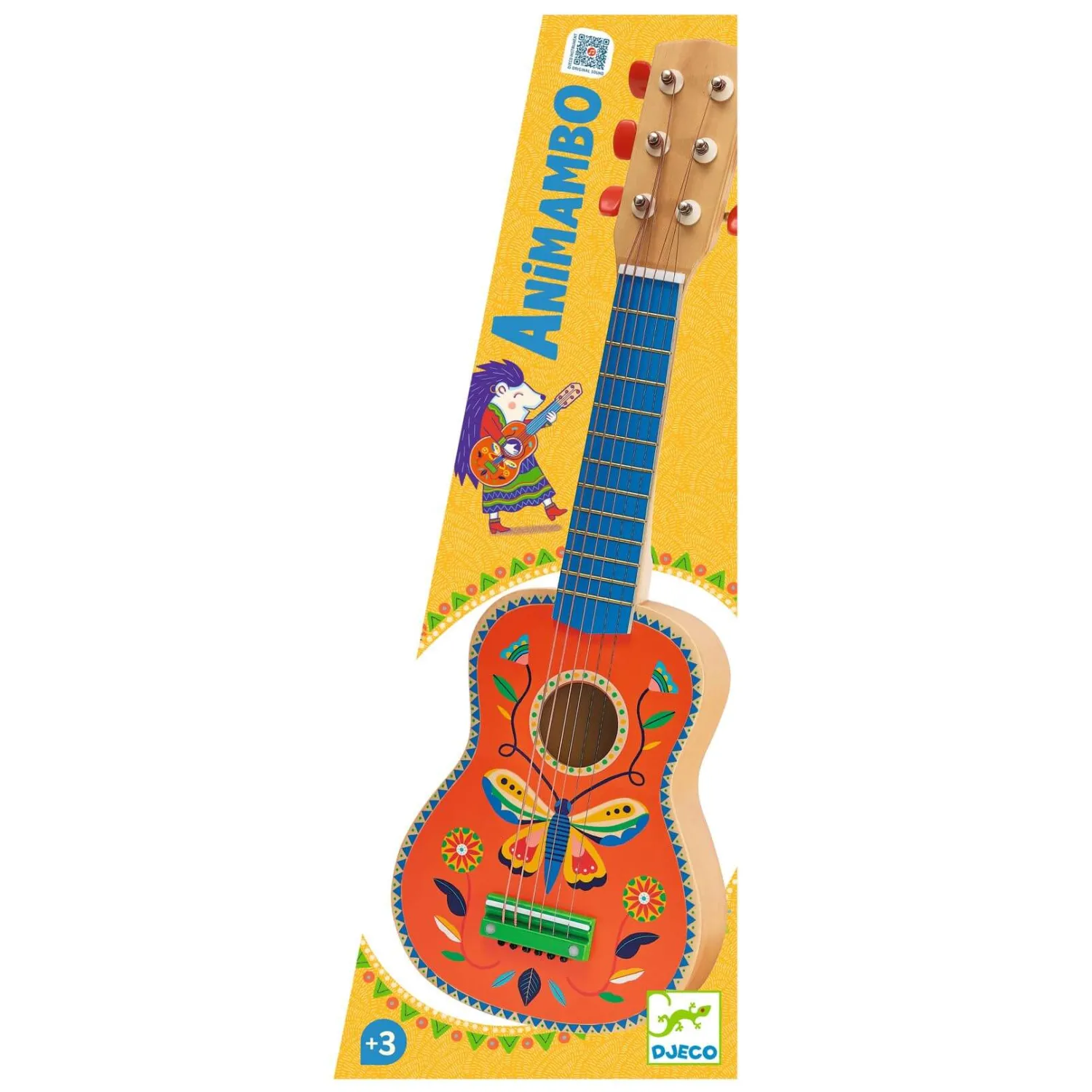 Djeco Gitara 54 cm - 6 metalowych strun