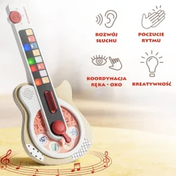 TOPBRIGHT Gitara interaktywna dla dzieci, 18m+