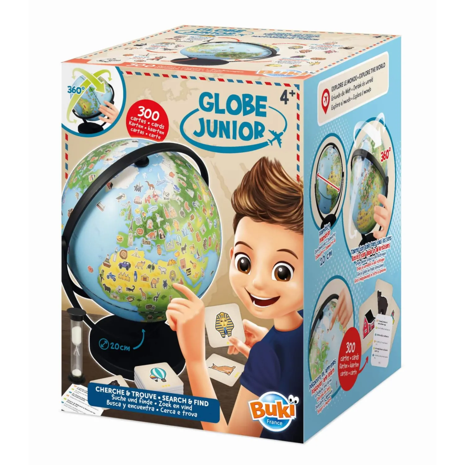 Buki Globus Junior z obrazkami