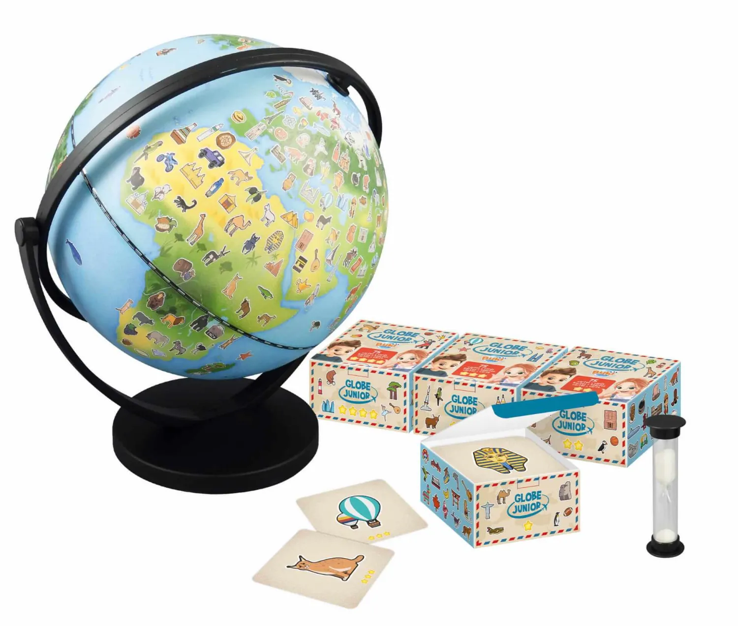 Buki Globus Junior z obrazkami