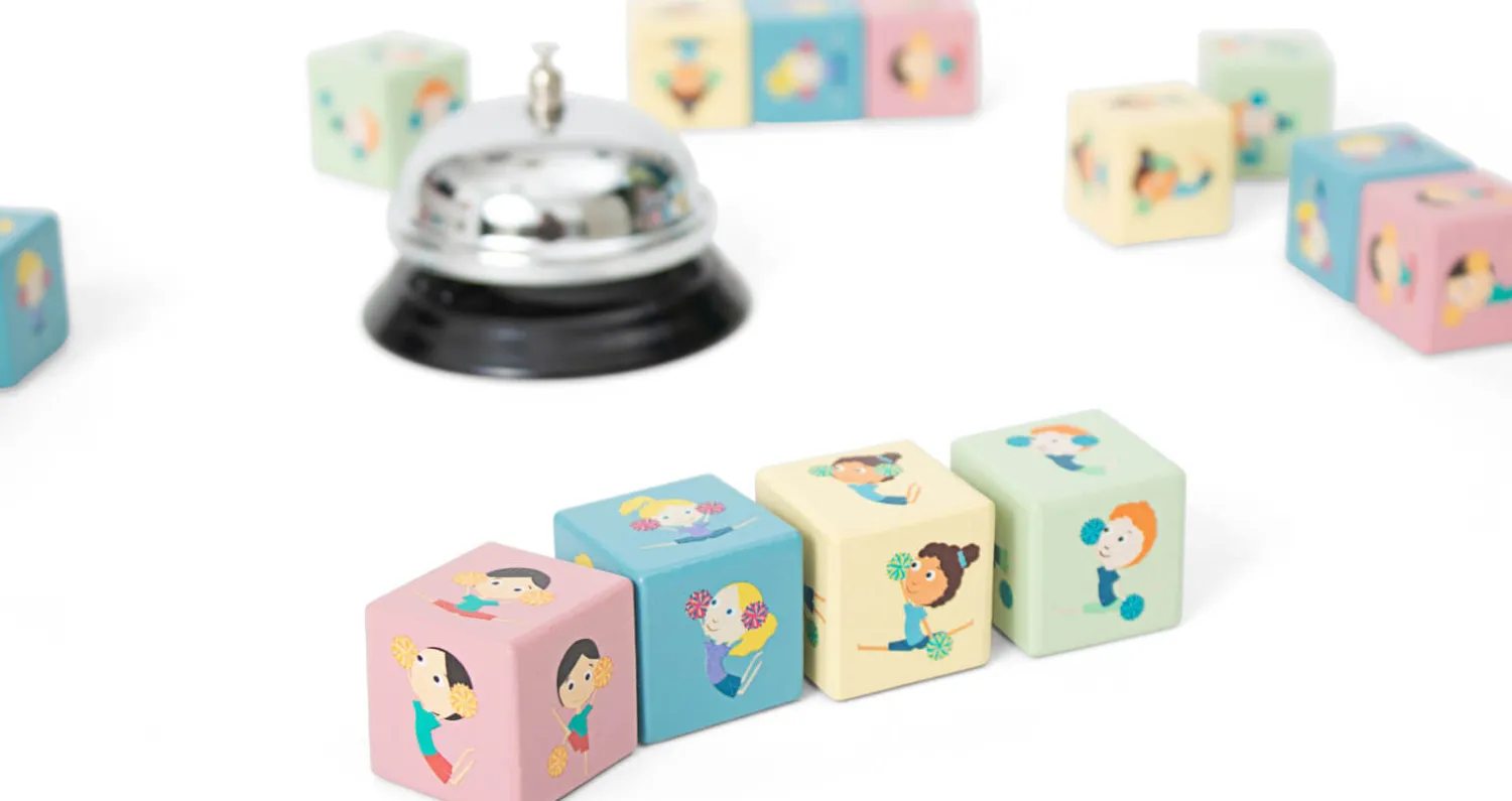 BS Toys Gra Dopasuj kostki