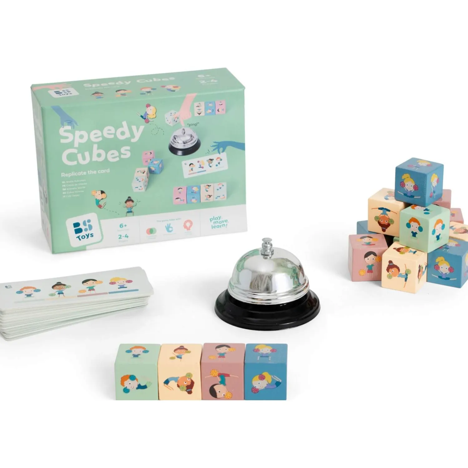 BS Toys Gra Dopasuj kostki