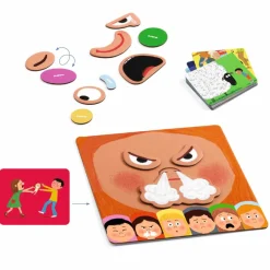 Djeco Gra edukacyjna EMOTICO