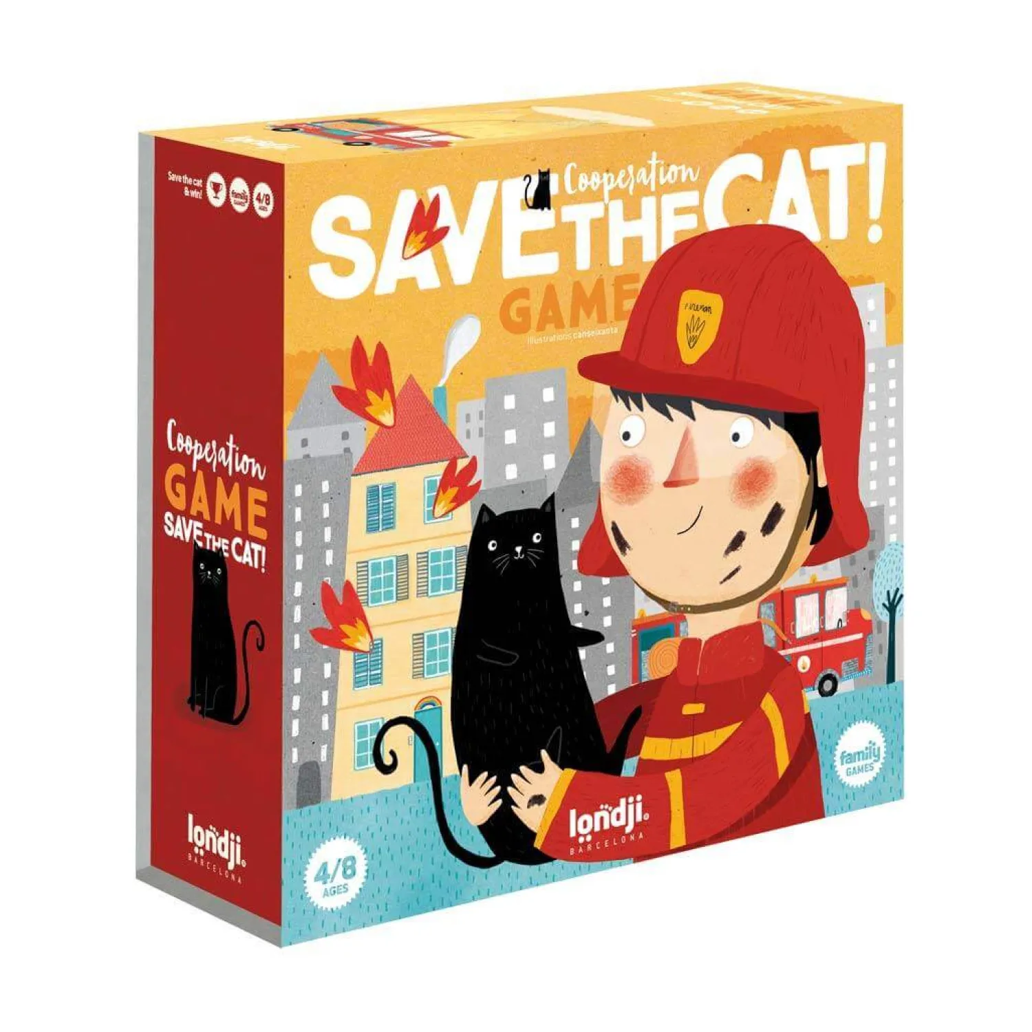 Londji Gra kooperacyjna Save the cat - Uratuj Kotka