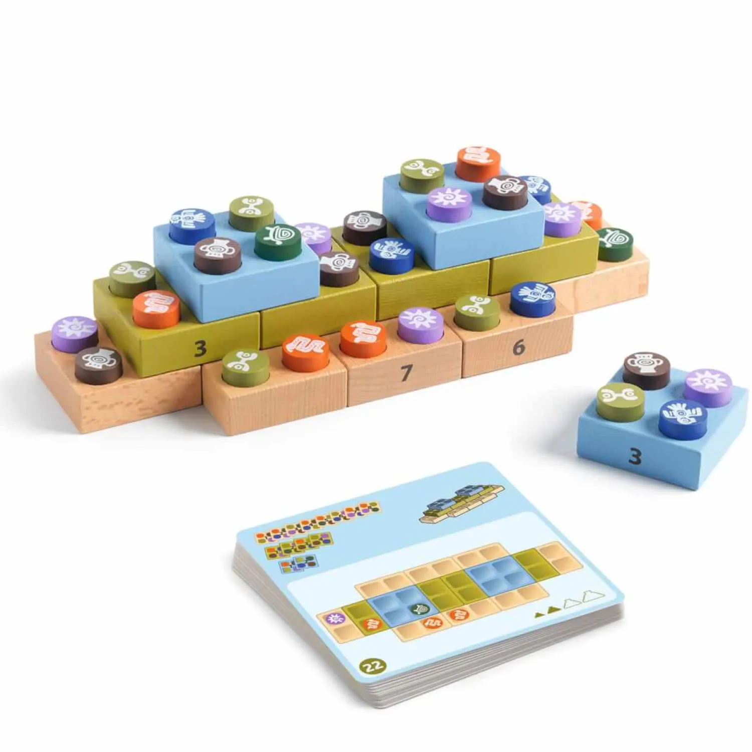 Djeco Gra logiczna SoLogic BLOCK INCA 7+