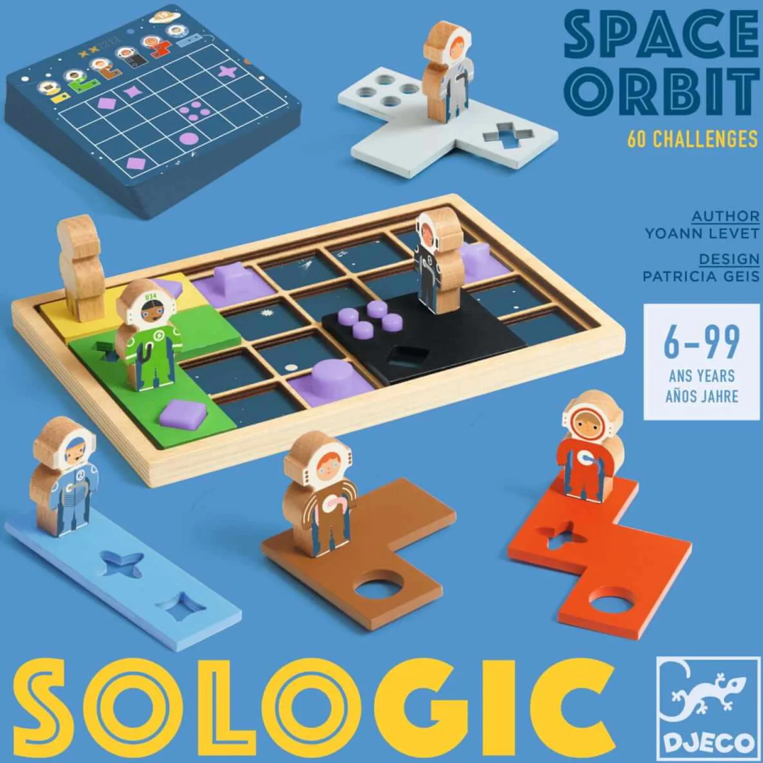 Djeco Gra logiczna SoLogic SPACE ORBIT 6+