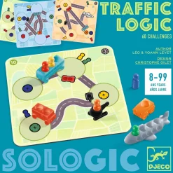 Djeco Gra logiczna TRAFFIC LOGIC 8+