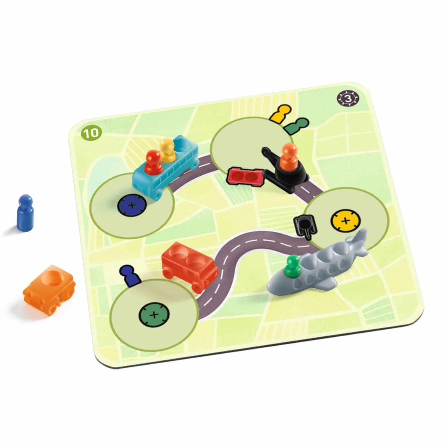 Djeco Gra logiczna TRAFFIC LOGIC 8+