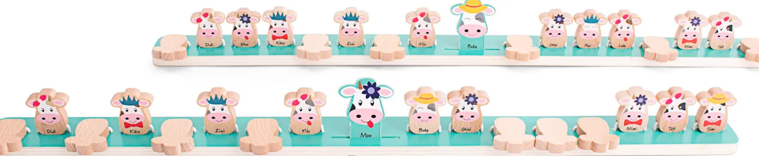 BS Toys Gra logiczna Zgadnij Krówkę