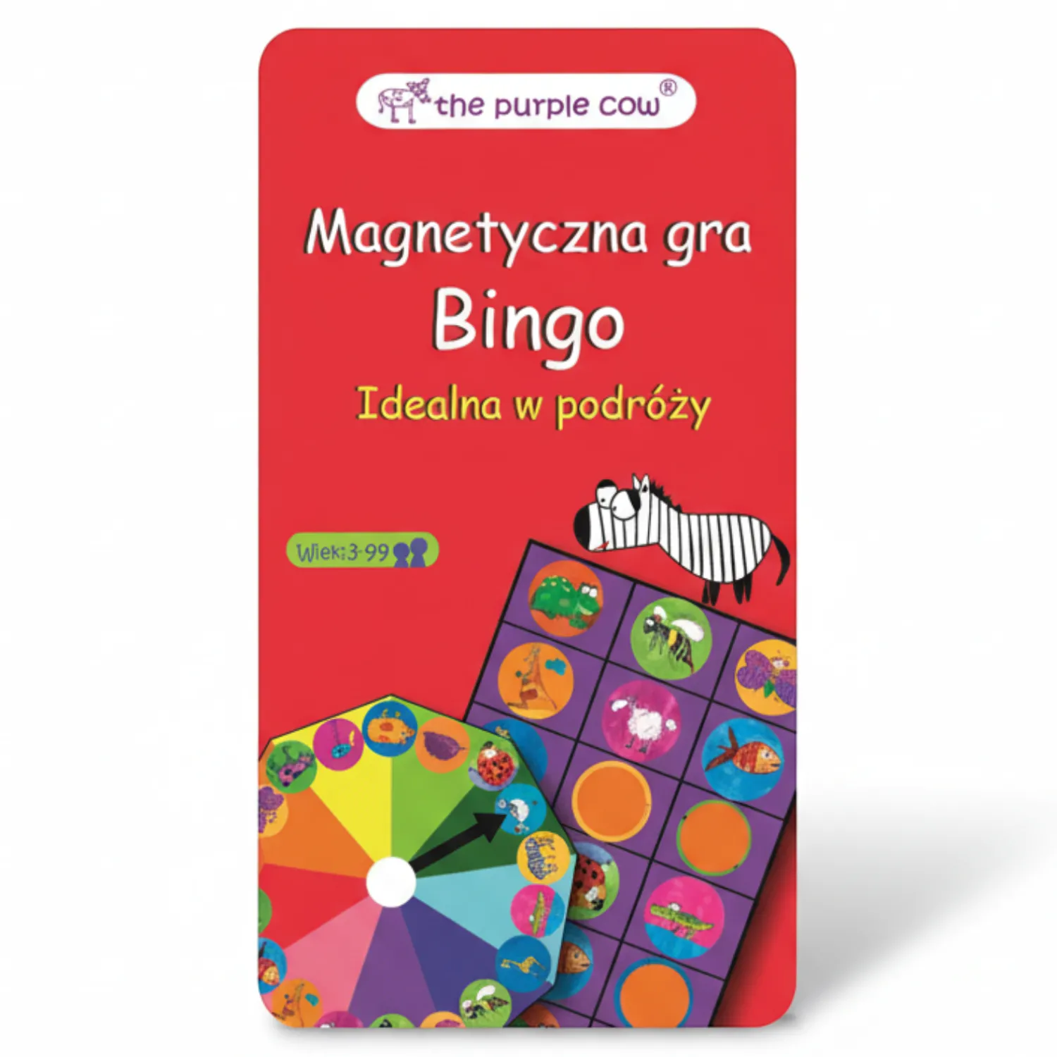 The Purple Cow Gra magnetyczna - Bingo