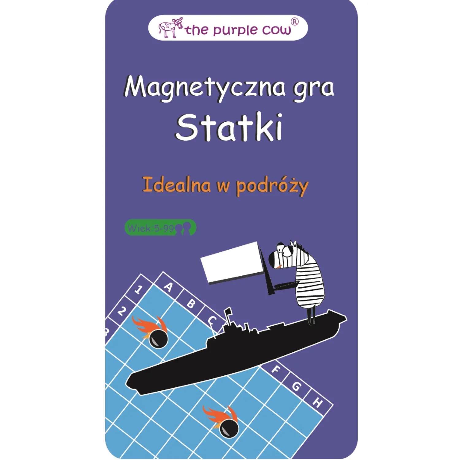 The Purple Cow Gra magnetyczna - Statki