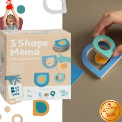 BS Toys Gra Memory, dopasuj wzór