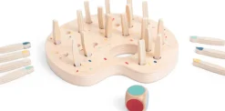 BS Toys Gra memory Kolorowe Pędzle z kostką 4+