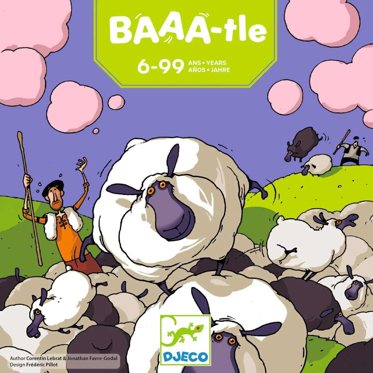 Djeco Gra planszowa BAAA-TLE 6+
