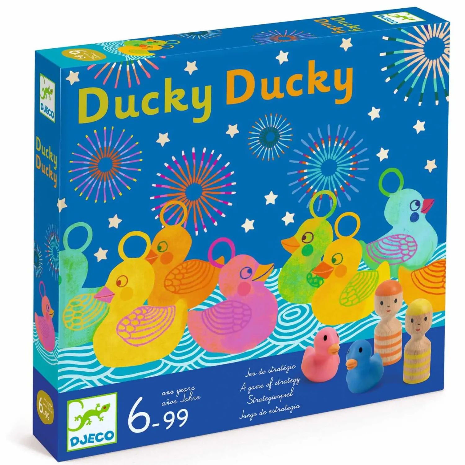 Djeco Gra planszowa DUCKY DUCKY 6+