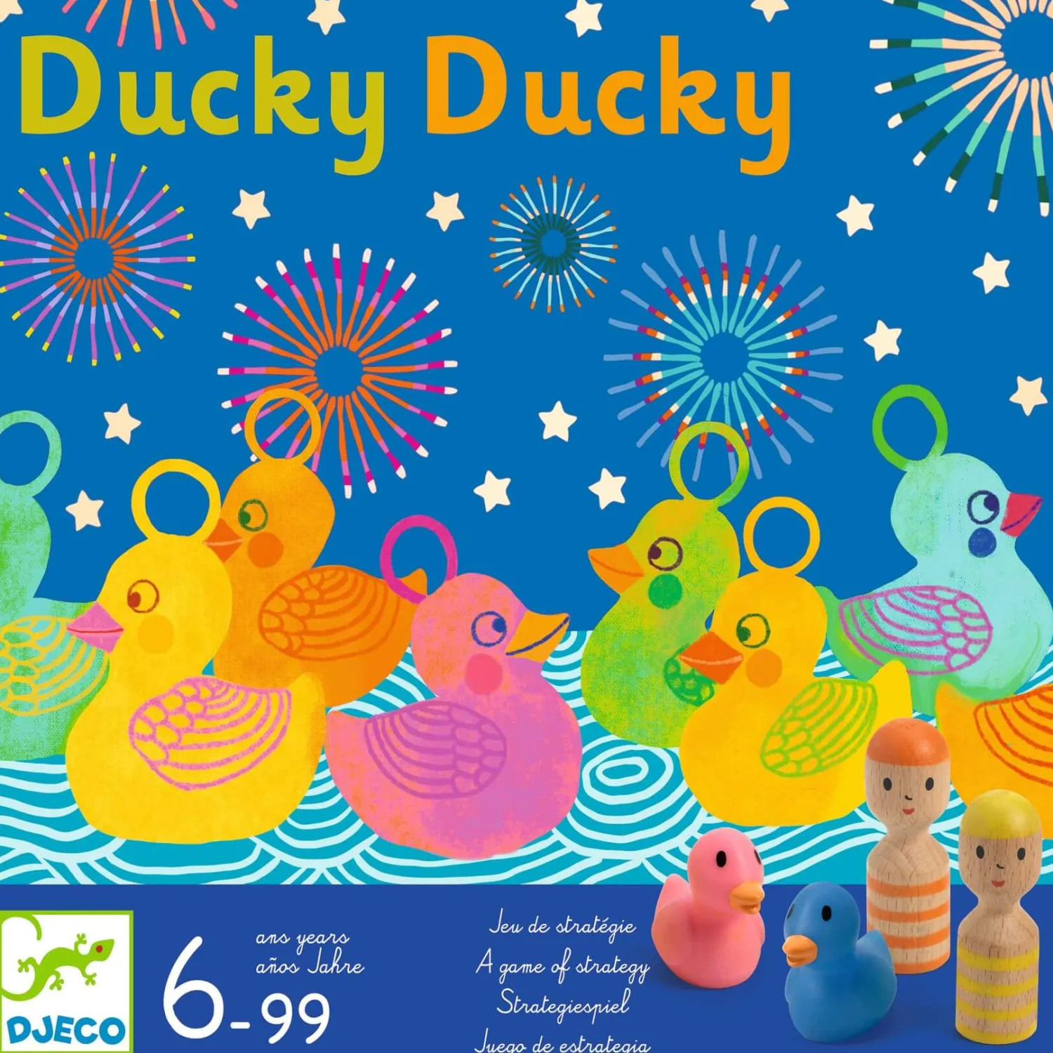 Djeco Gra planszowa DUCKY DUCKY 6+