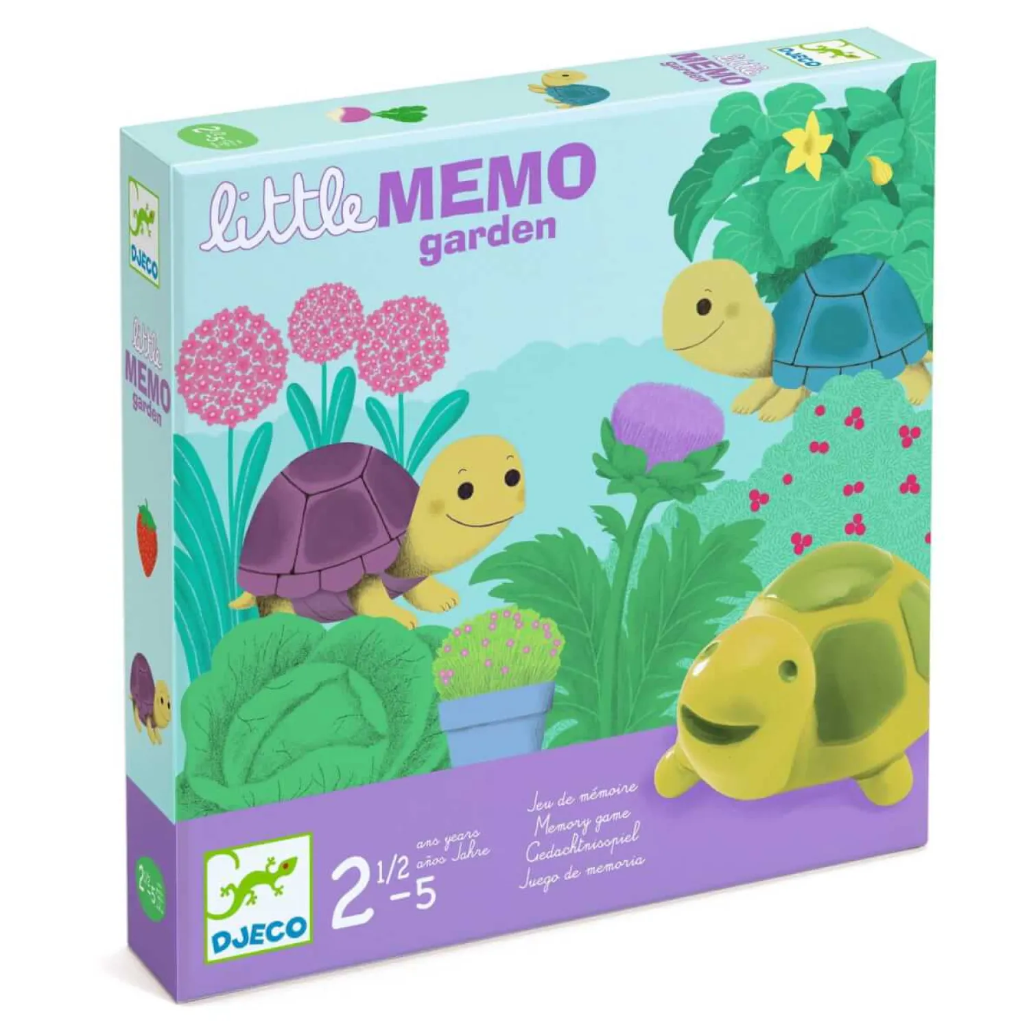 Djeco Gra planszowa LITTLE MEMO GARDEN