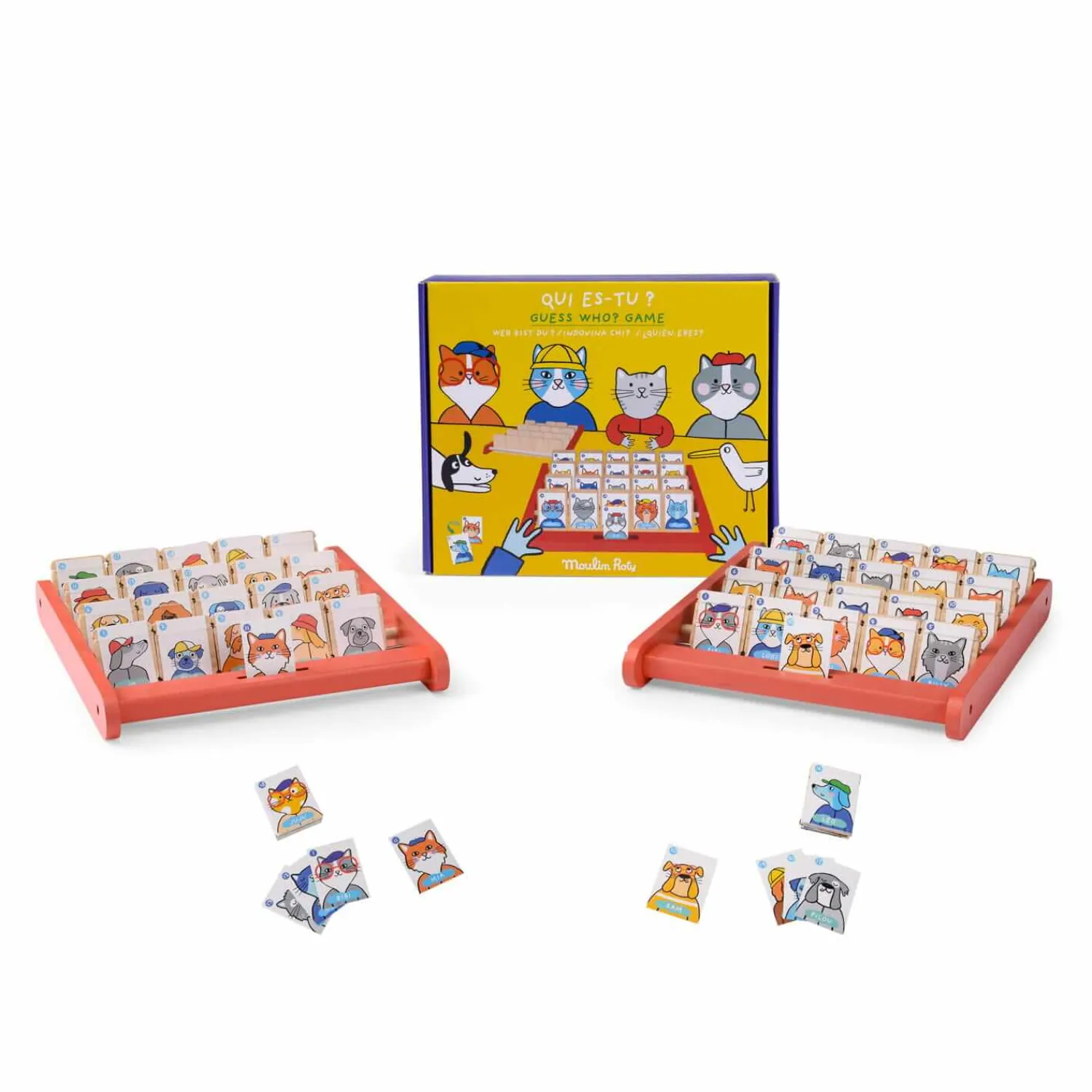 Moulin Roty Gra Zgadnij kto to? LES LOUFOQUES