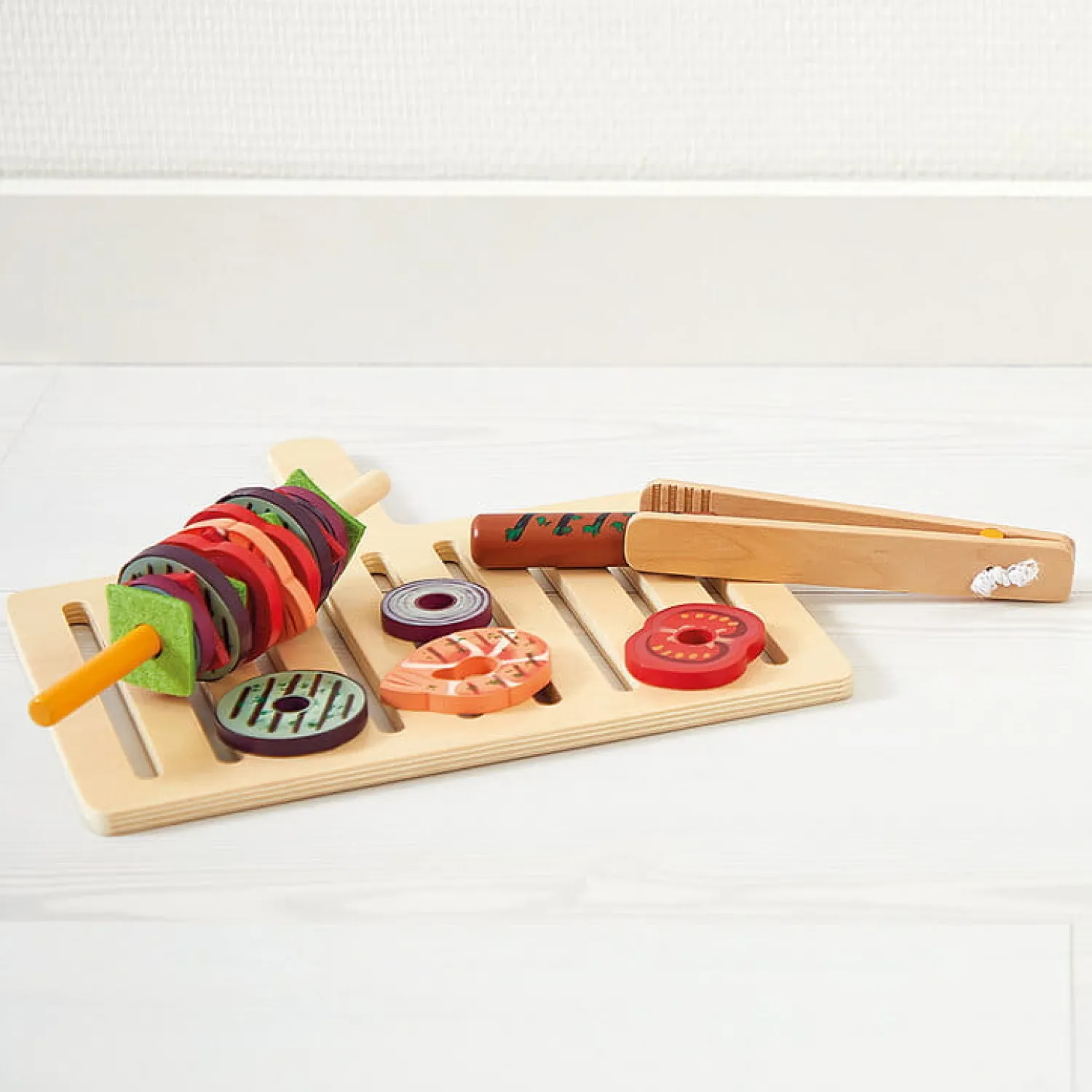 Janod Grill drewniany z akcesoriami 3+