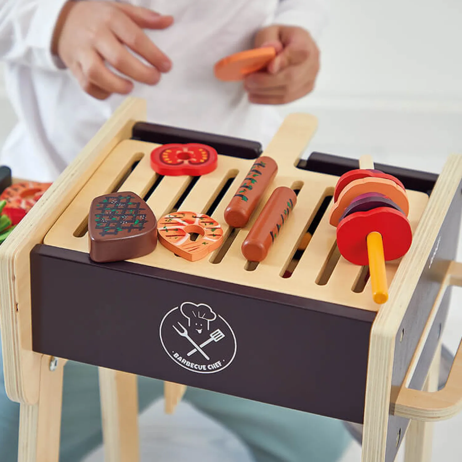Janod Grill drewniany z akcesoriami 3+