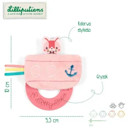 Lilliputiens Gryzak sensoryczny - Statek Kotka Jeanne