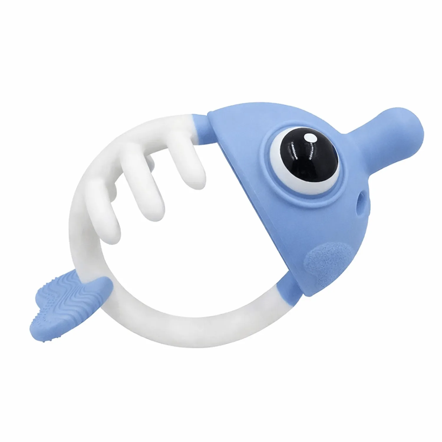 Mombella Gryzak Uspokajający Rybka 3w1 Light Blue
