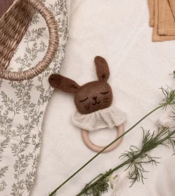 Main Sauvage Grzechotka, gryzak - bunny nut