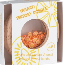 Petit Boum Grzechotka sensoryczna - Pomarańcza