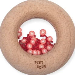 Petit Boum Grzechotka sensoryczna - Pomidorki