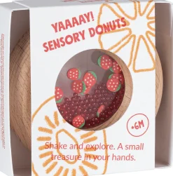 Petit Boum Grzechotka sensoryczna - Truskawka
