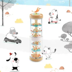 Djeco Grzechotka z kulkami BABY RAINI
