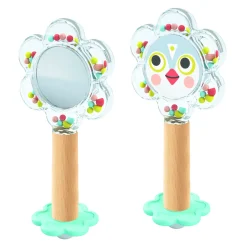 Djeco Grzechotka z lusterkiem BABY FLOWER