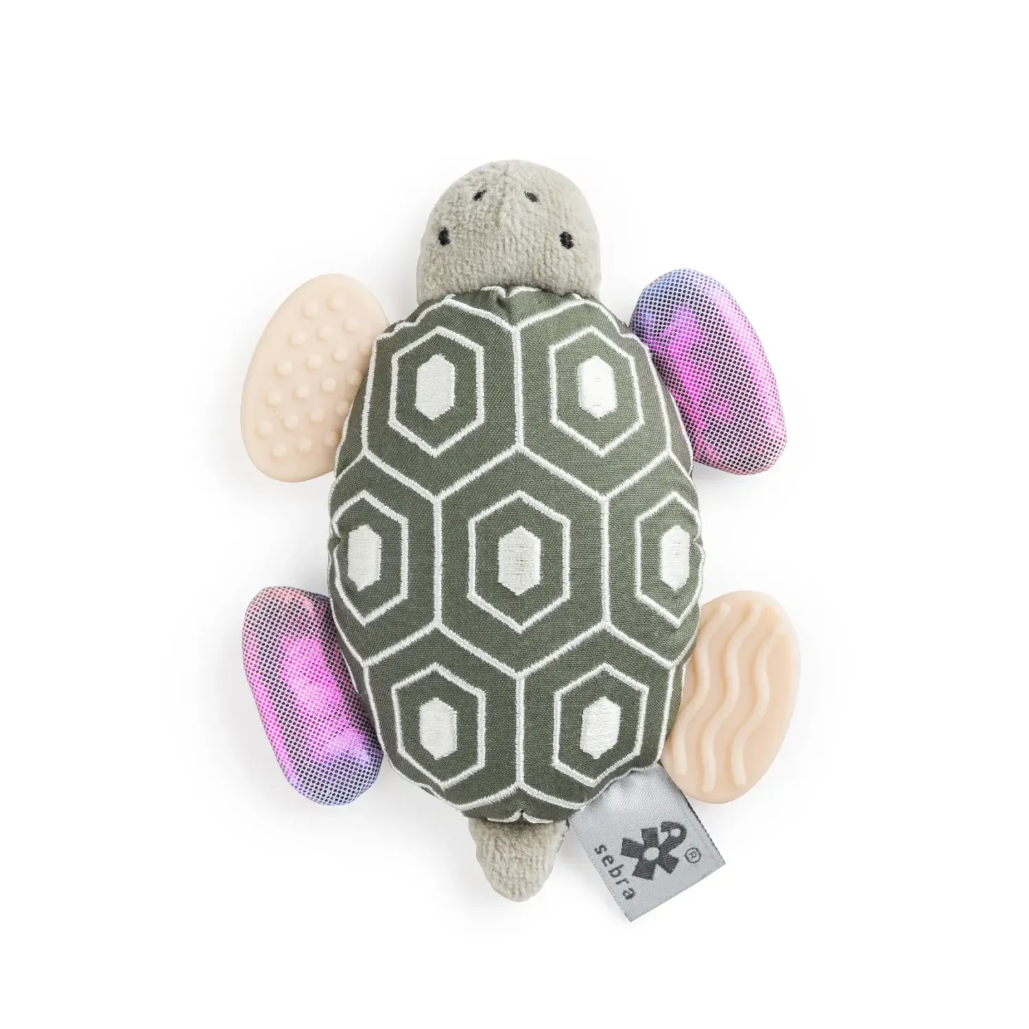 Sebra Grzechotka z lusterkiem - Turbo the turtle