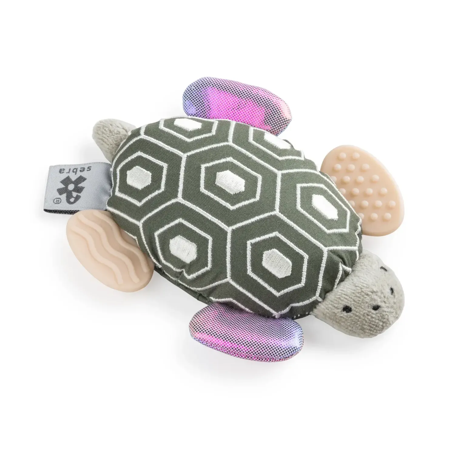 Sebra Grzechotka z lusterkiem - Turbo the turtle
