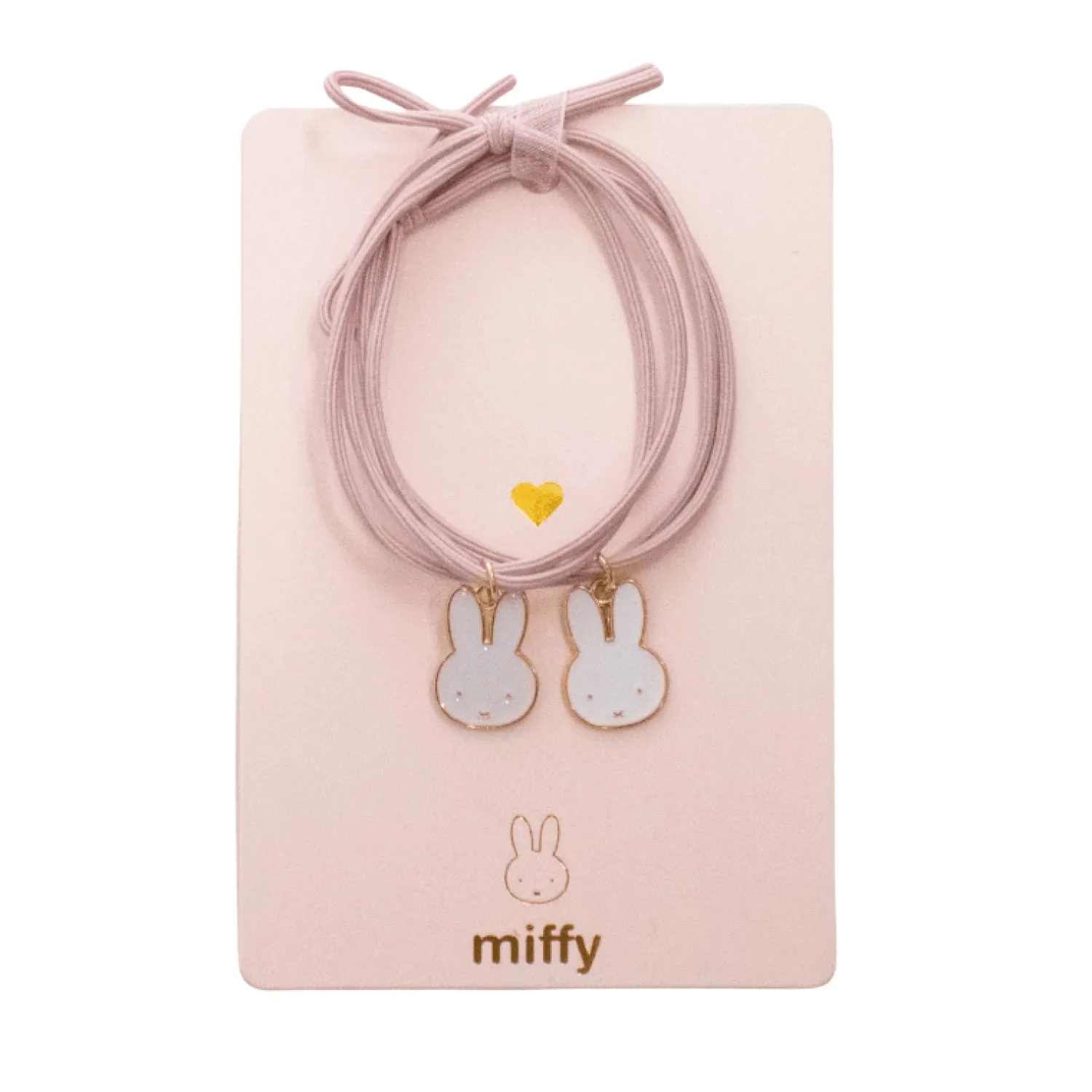 Yuko B. Gumki do włosów, bransoletki - Miffy, 2 szt.