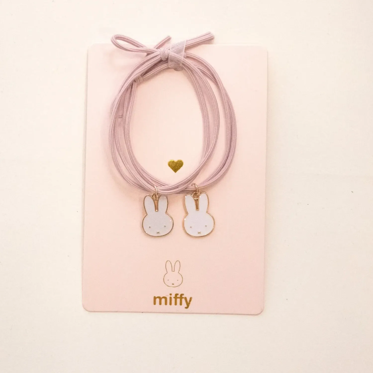 Yuko B. Gumki do włosów, bransoletki - Miffy, 2 szt.