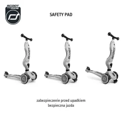 Scootandride Highwaykick 1 Lifestyle 2w1 Jeździk i hulajnoga z zamykanym schowkiem 1-5 lat Green Lines