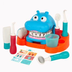Battat Hippodontist - interaktywny zestaw do nauki higieny jamy ustnej, dentysta