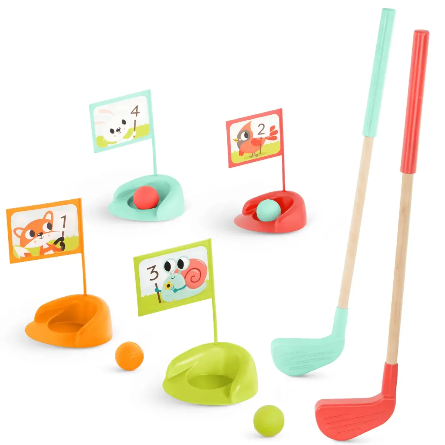 B.Toys Hole-in-Fun – zestaw do gry w golfa