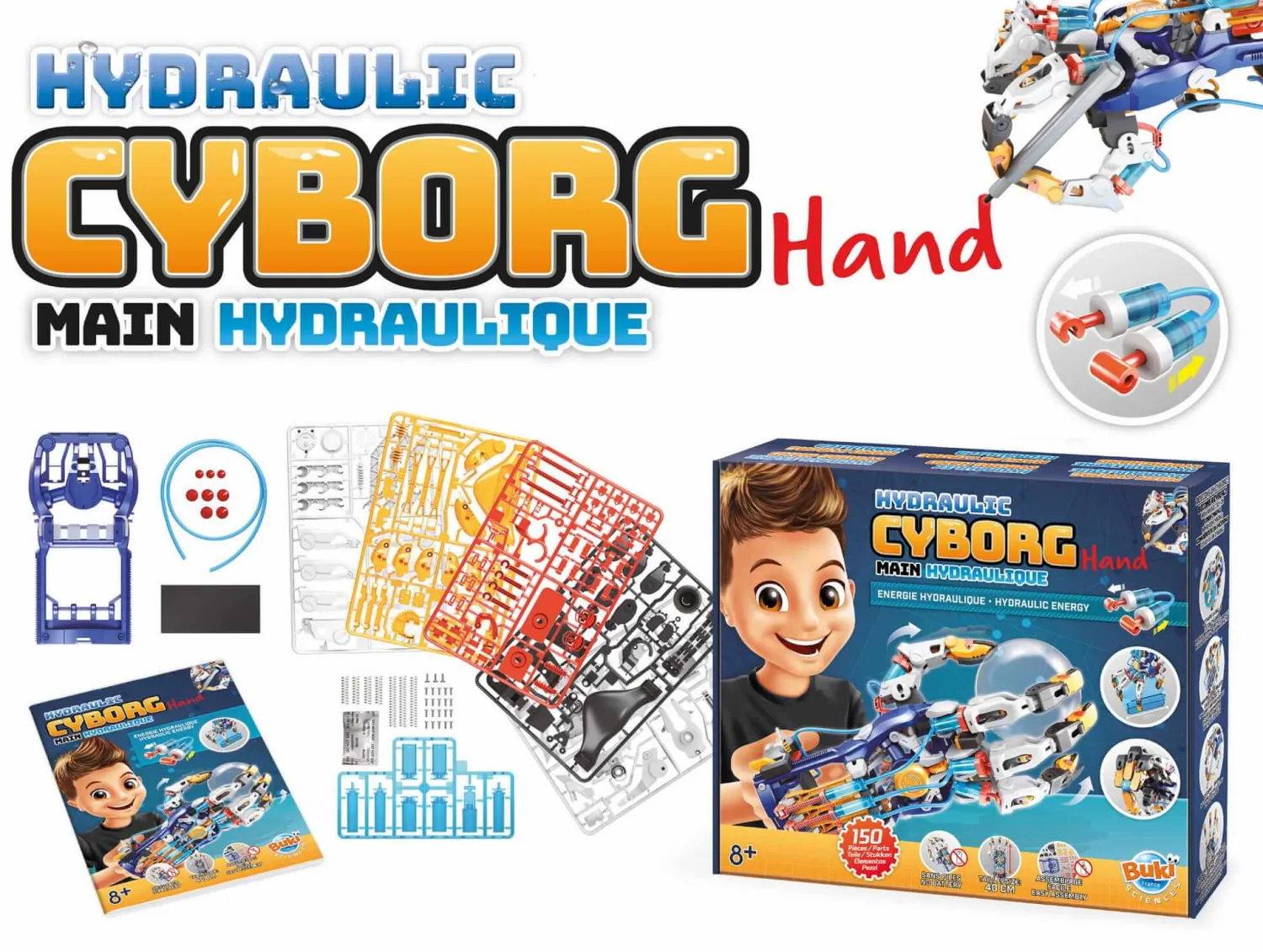 Buki Hydrauliczna ręka cyborga