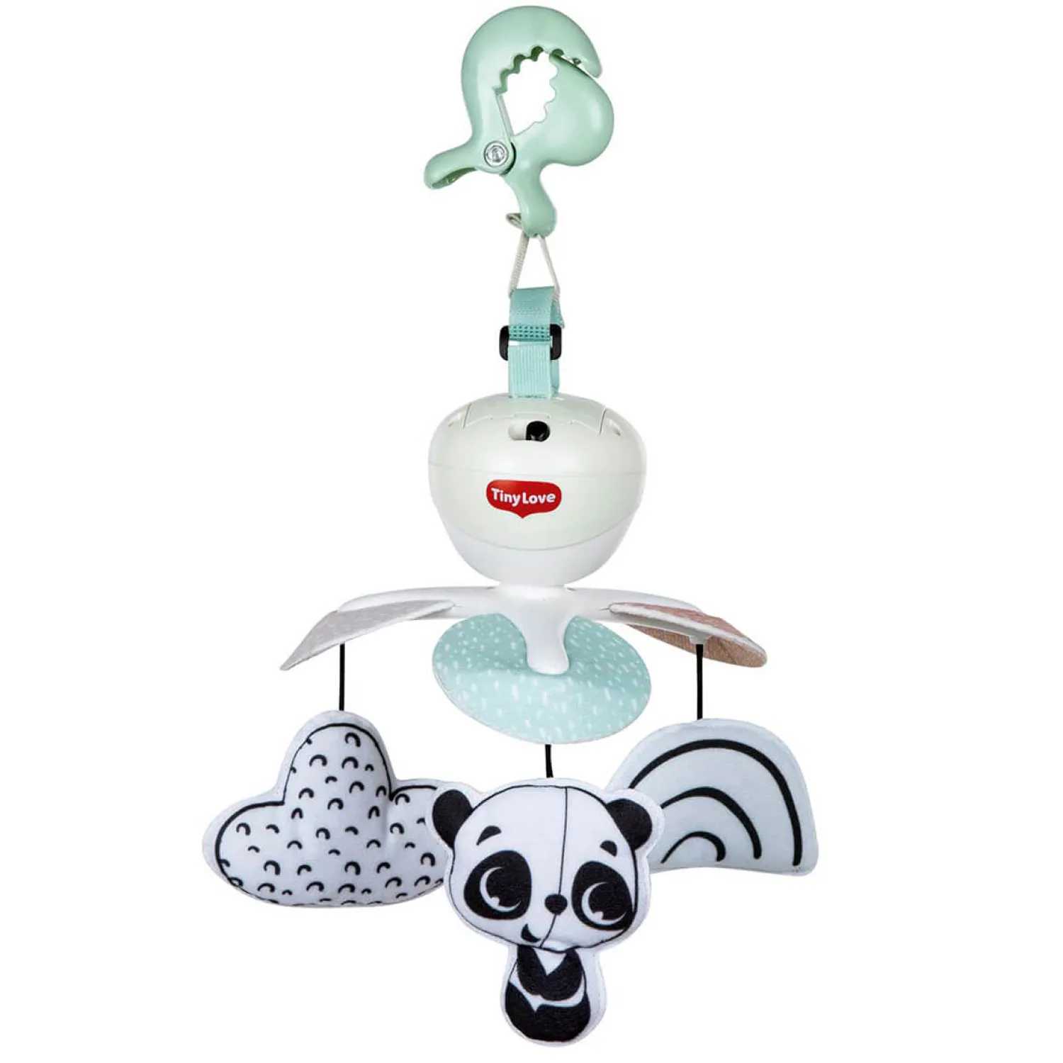 Tiny Love Karuzela podróżna 3w1 Decor - czarno-biała