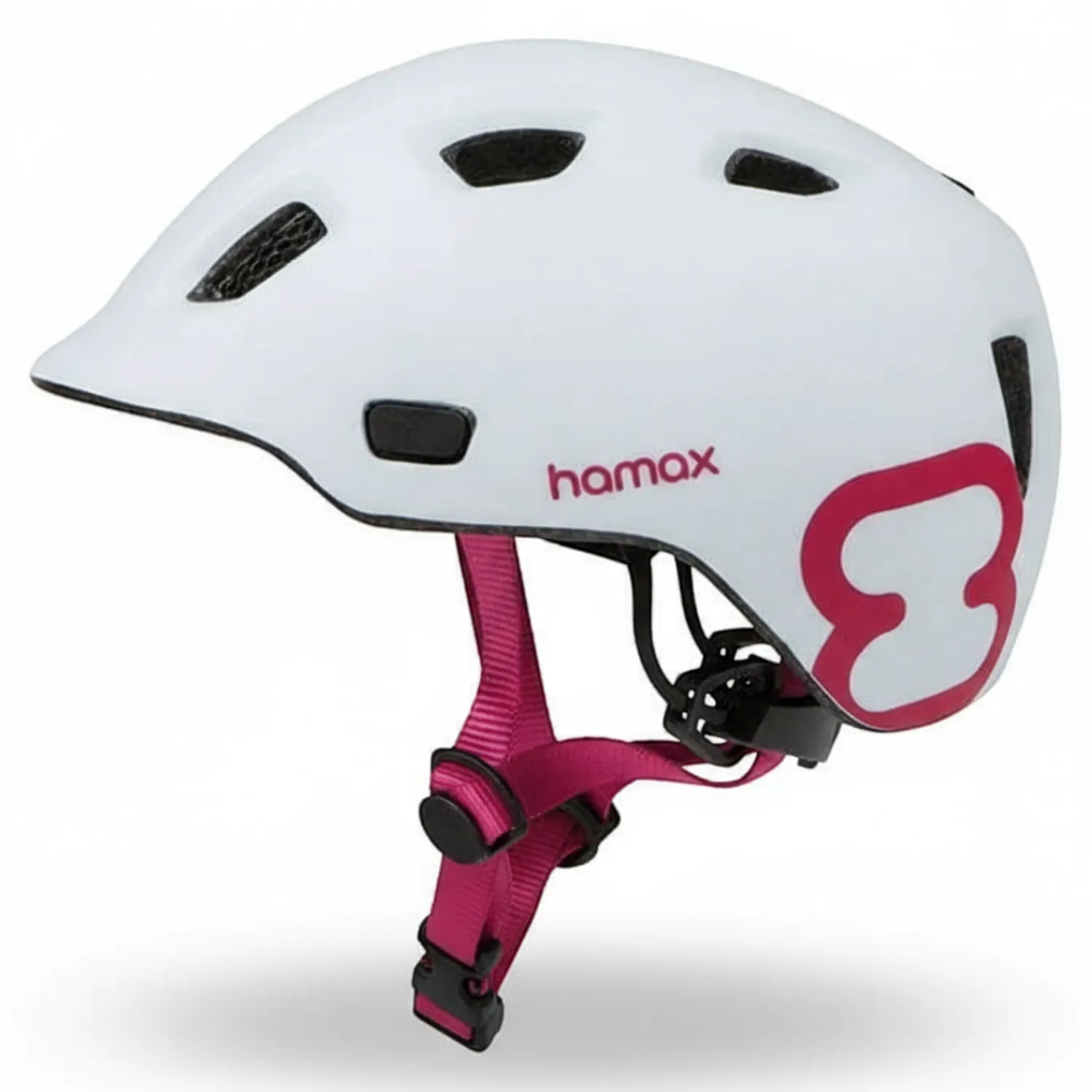 Dzieci Hamax Kask dziecięcy - white, pink