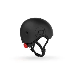 Dzieci Scootandride Kask M-L dla starszych dzieci i nastolatków Black