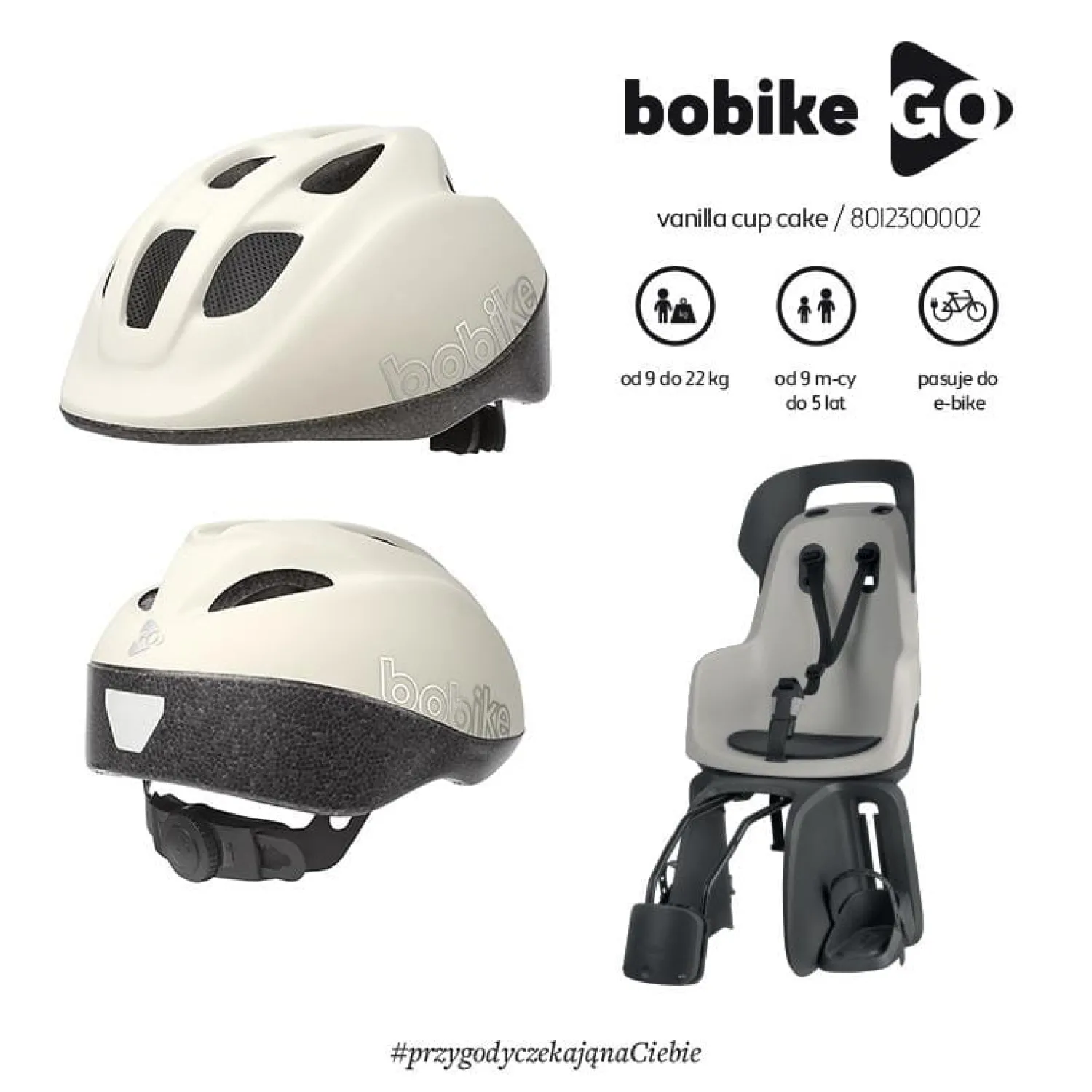 Dzieci Bobike Kask VANILLA