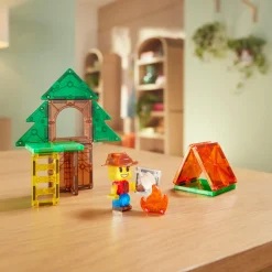 Magna-Tiles Klocki Magnetyczne Camp Out, 16 el.