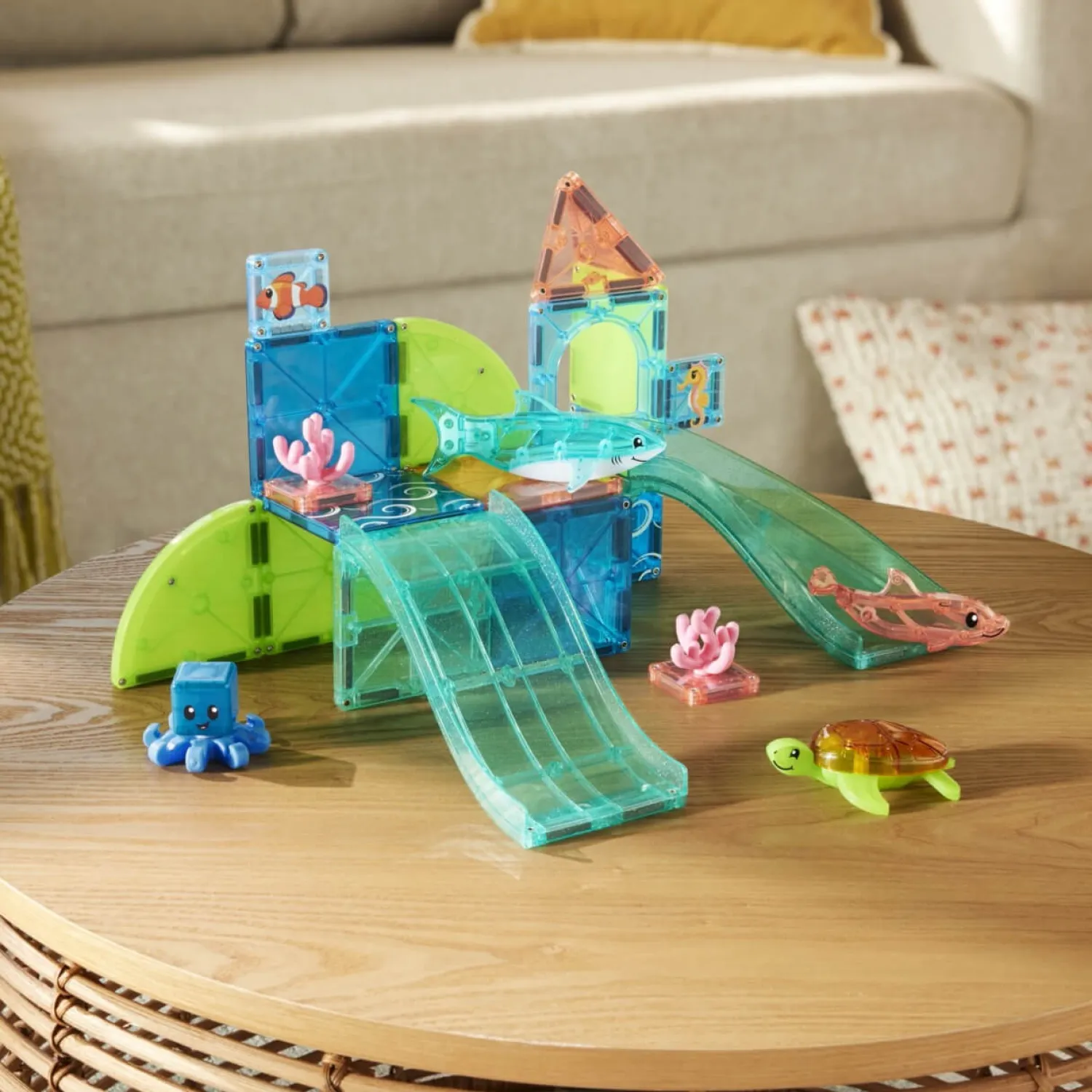 Magna-Tiles Klocki Magnetyczne Coral Reef, 25 el.