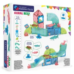 Magna-Tiles Klocki Magnetyczne Coral Reef, 25 el.