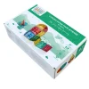 Cleverclixx Klocki magnetyczne Curved Dome Pack Intense - 47 el.