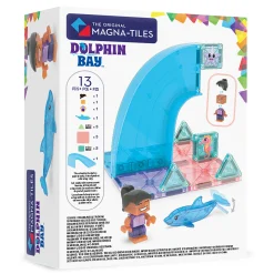 Magna-Tiles Klocki Magnetyczne Dolphin Bay, 13 el.
